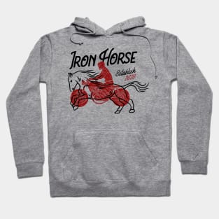 Iron Horse (white) Hoodie